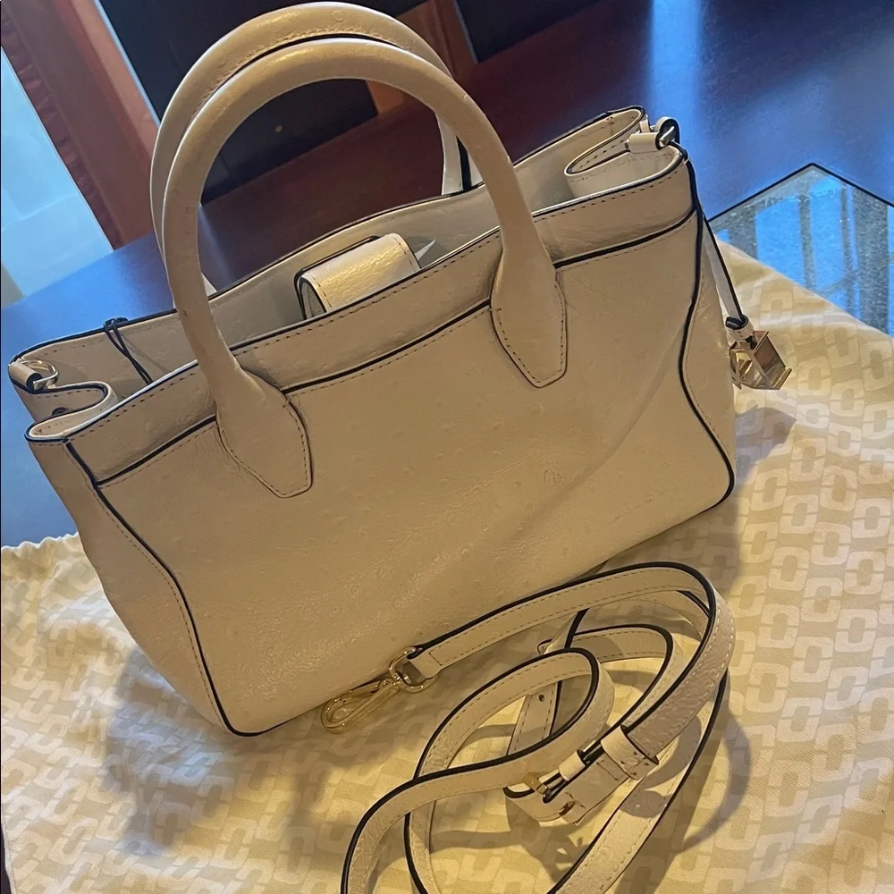 Elegant white Handbag DVF Diane von Furstenberg - Picture 4 of 6